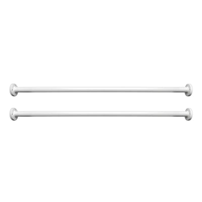 Undermount sink support bars installation kit for fireclay sinks