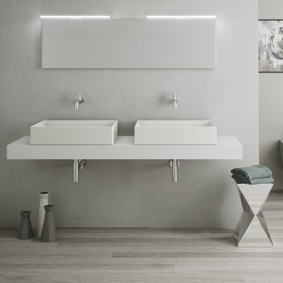 24" & 31" Large Rectangular Above Mount Basin/ Vessel Sink