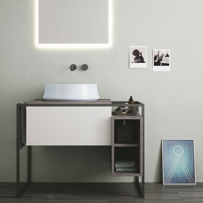 20" & 24" Above Mount/ Vessel Lavatory Basin With Center Drain Location