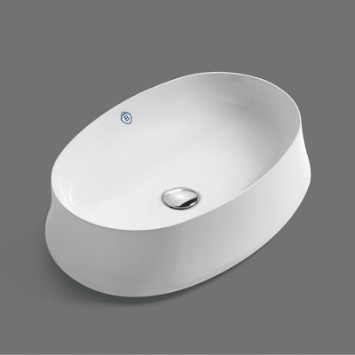 20" & 24" Above Mount/ Vessel Lavatory Basin With Center Drain Location