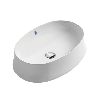 20" & 24" Above Mount/ Vessel Lavatory Basin With Center Drain Location