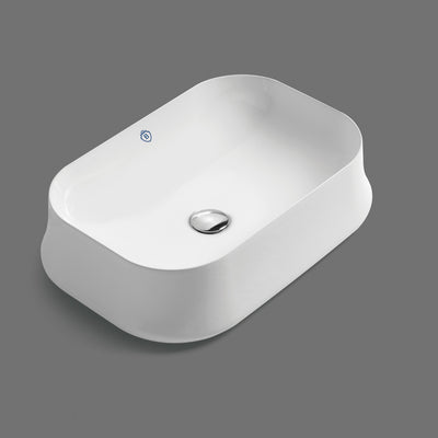 17 &  24" Above Mount/ Vessel Lavatory Basin With Center Drain Location