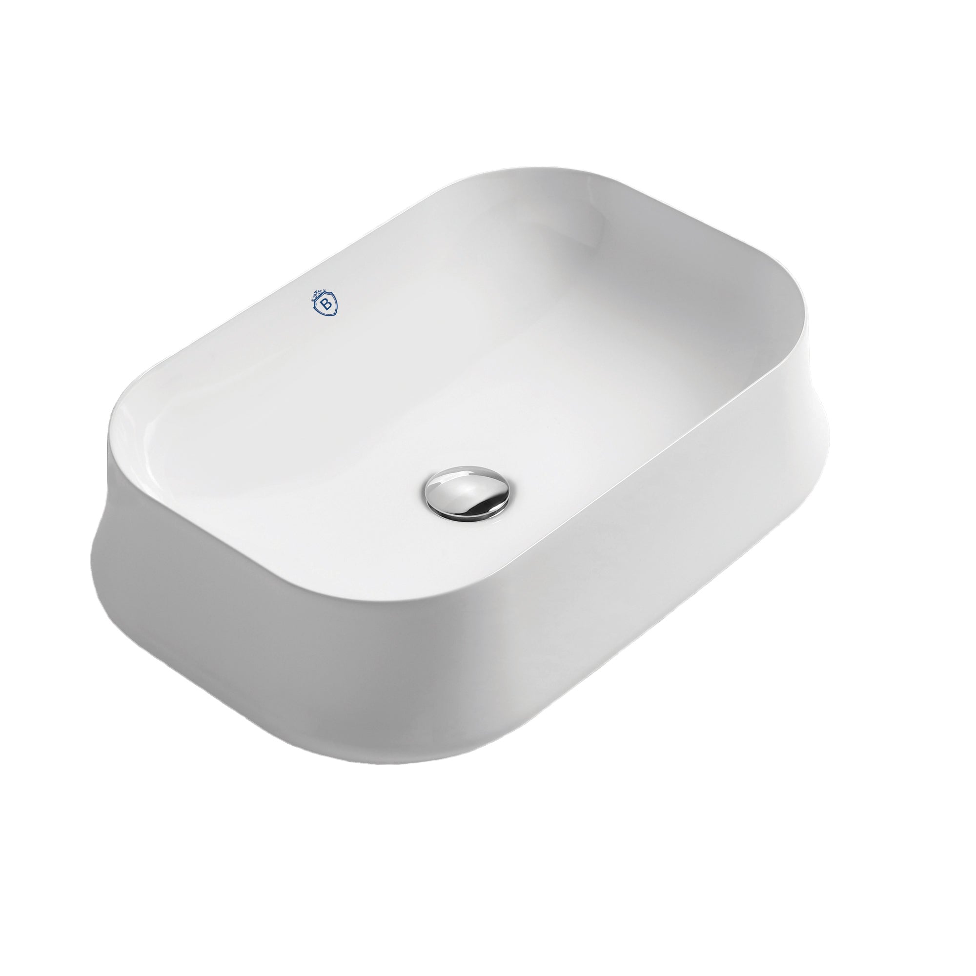 17 &  24" Above Mount/ Vessel Lavatory Basin With Center Drain Location