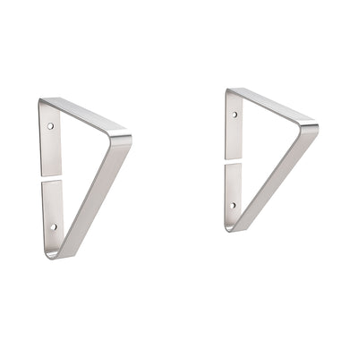 Wall Mount Brackets for Extra Support. For use with Whitehaus Sink WHNCMB4413