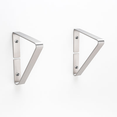 Wall Mount Brackets for Extra Support. For use with Whitehaus Sink WHNCMB4413