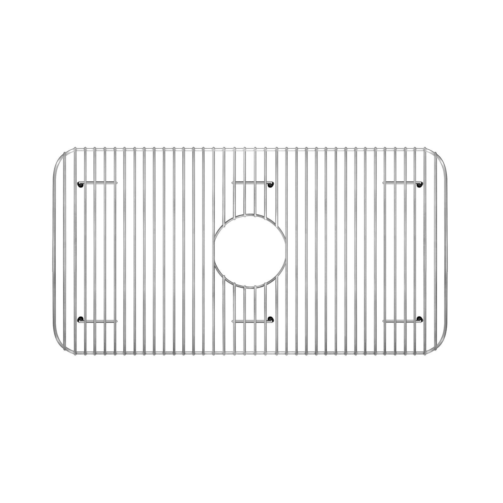 Stainless Steel Sink Grid for Whitehaus Fireclay Sinks WHSIV3333, WHSIV3333OR and WHQ5550
