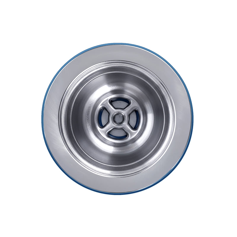 3-1/2" Basket strainer with deep removable basket