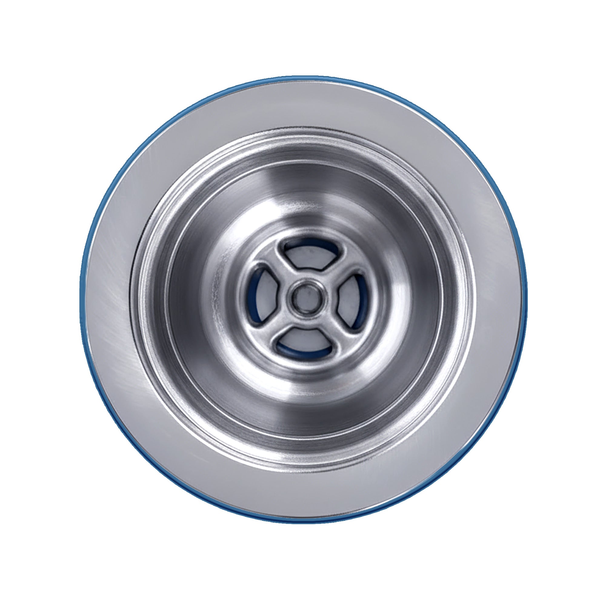 3-1/2" Basket strainer with deep removable basket