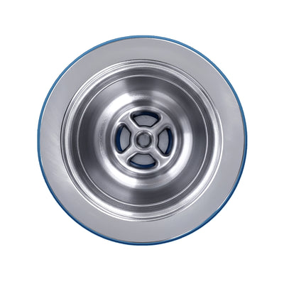 3-1/2" Basket strainer with deep removable basket