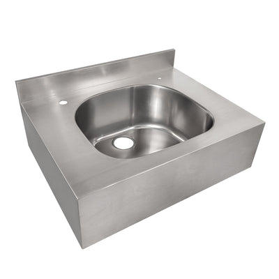 33" Stainless Steel Single Bowl Front Apron Sink with a Brushed Exterior and Polished Interior