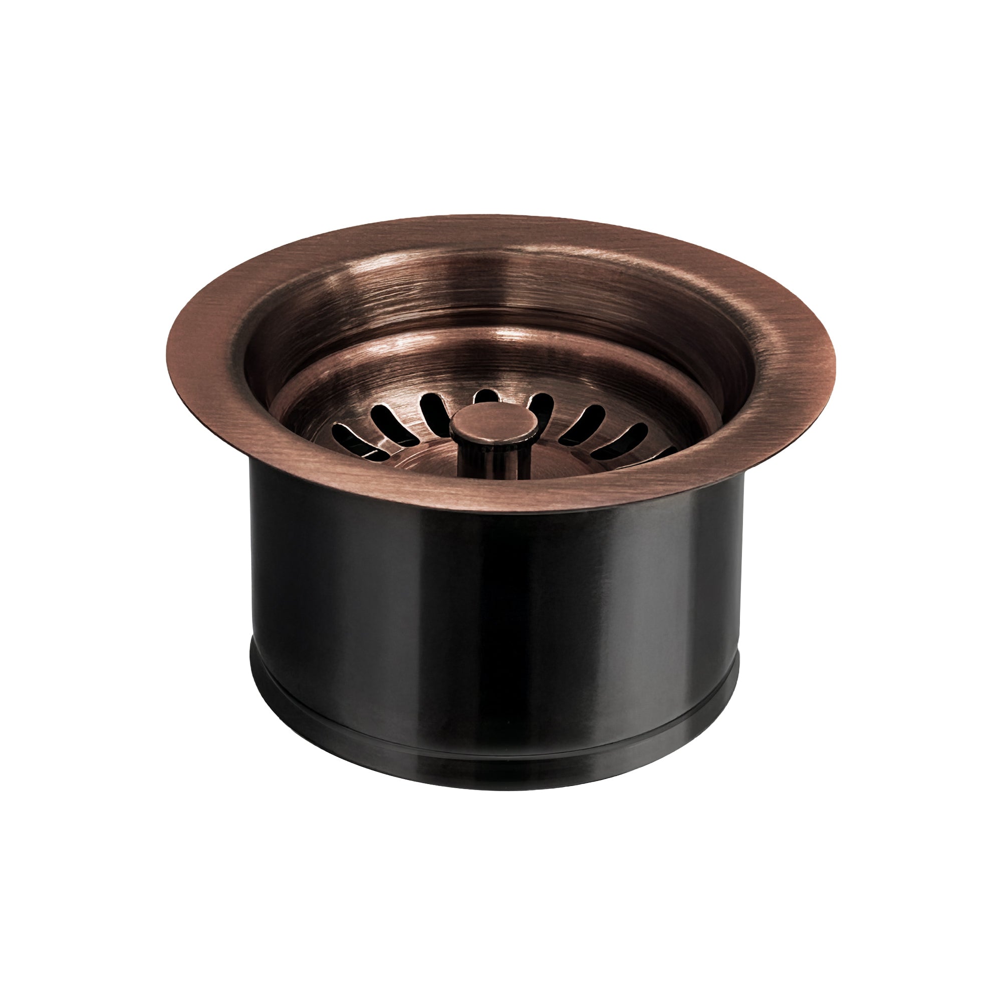 3-1/2" Waste Disposer Trim with Matching Basket Strainer for Deep Fireclay Sinks