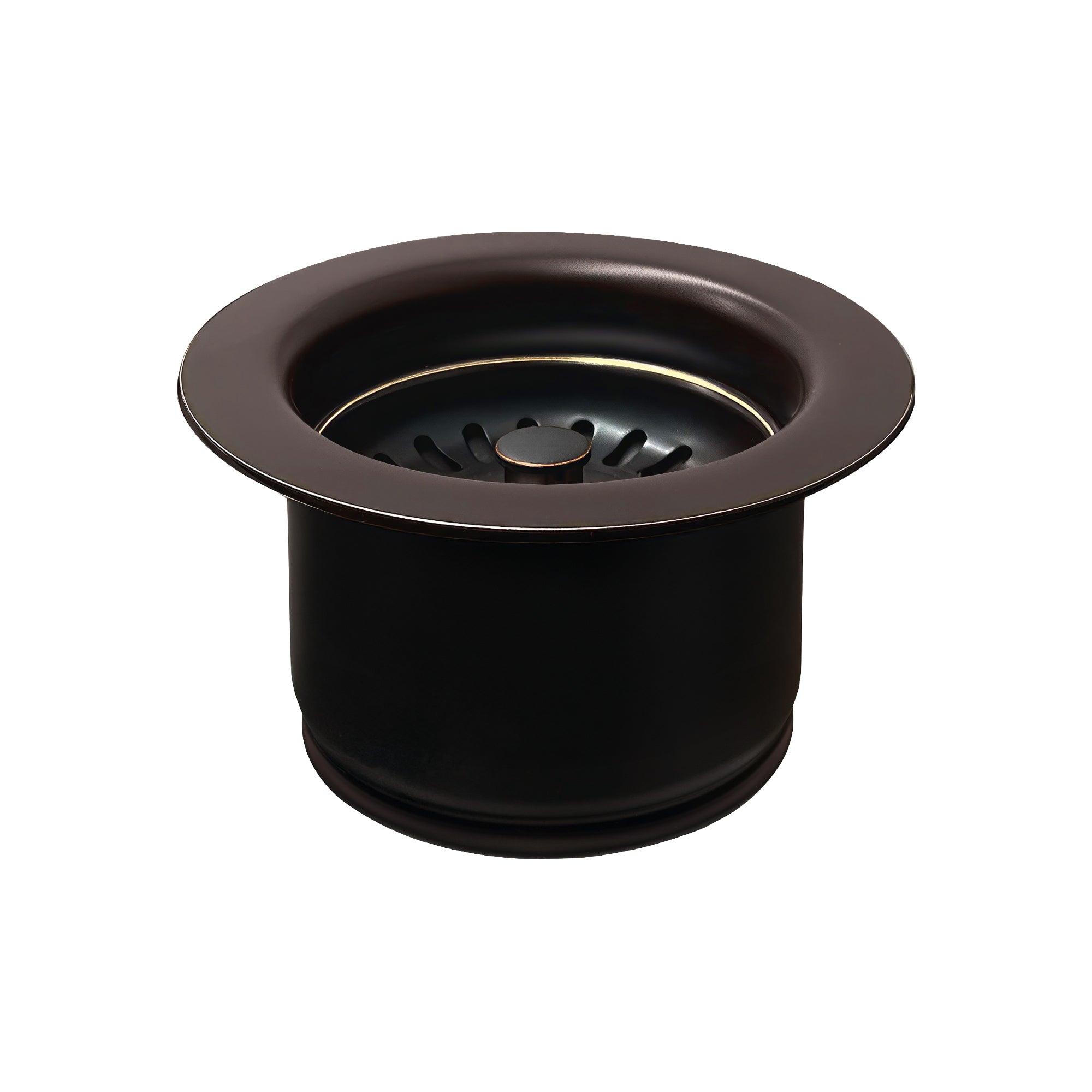 3-1/2" Waste Disposer Trim with Matching Basket Strainer for Deep Fireclay Sinks