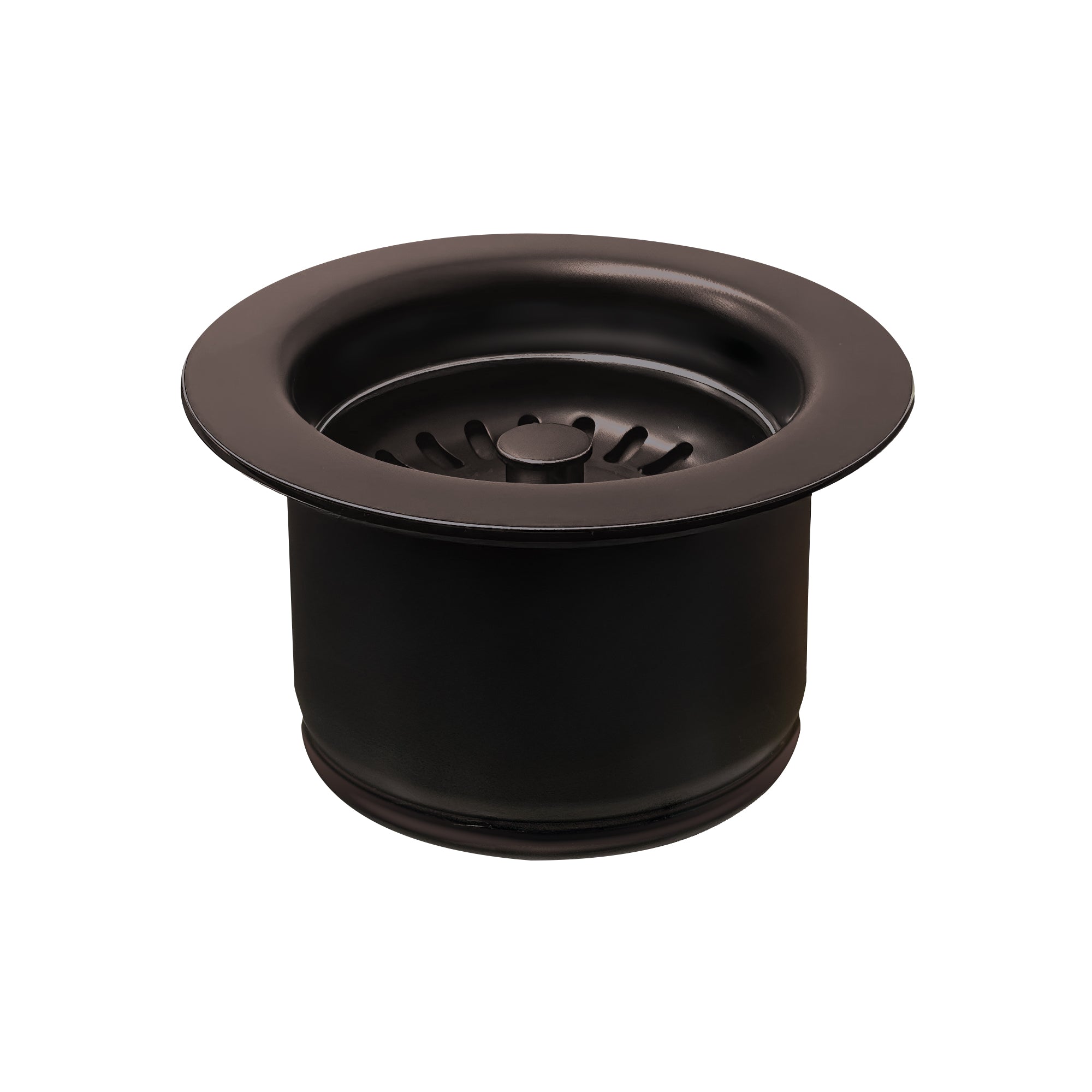 3-1/2" Waste Disposer Trim with Matching Basket Strainer for Deep Fireclay Sinks