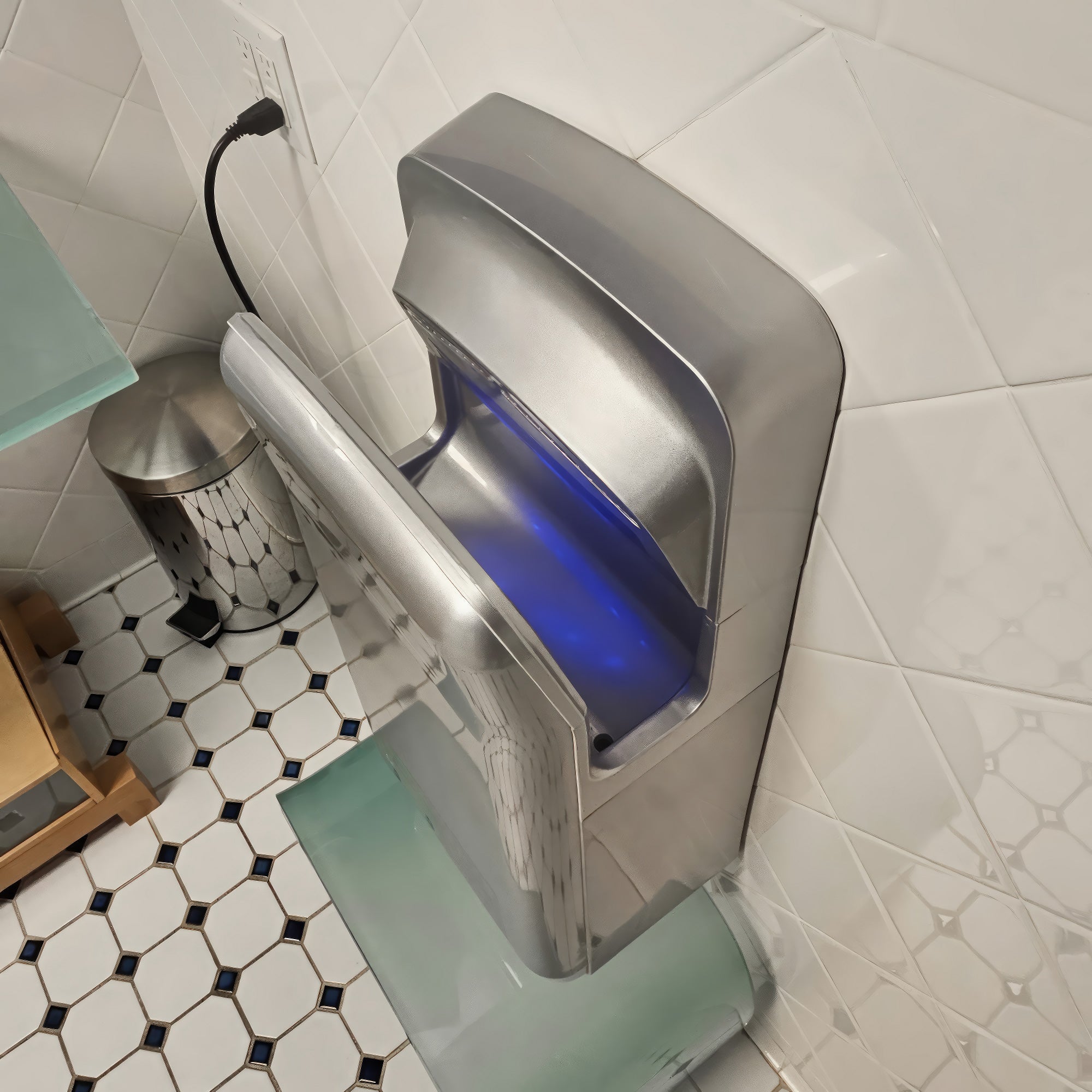27" Eco-friendly Wall Mount Hands-in Hand Dryer