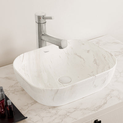 20" Rectangular Above Mount/ Vessel Lavatory Basin