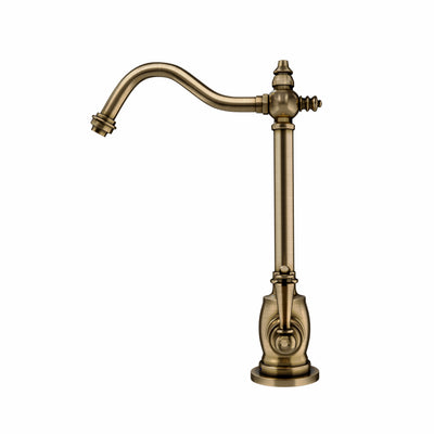 Point of Use Cold Water Drinking Faucet With Traditional Swivel Spout