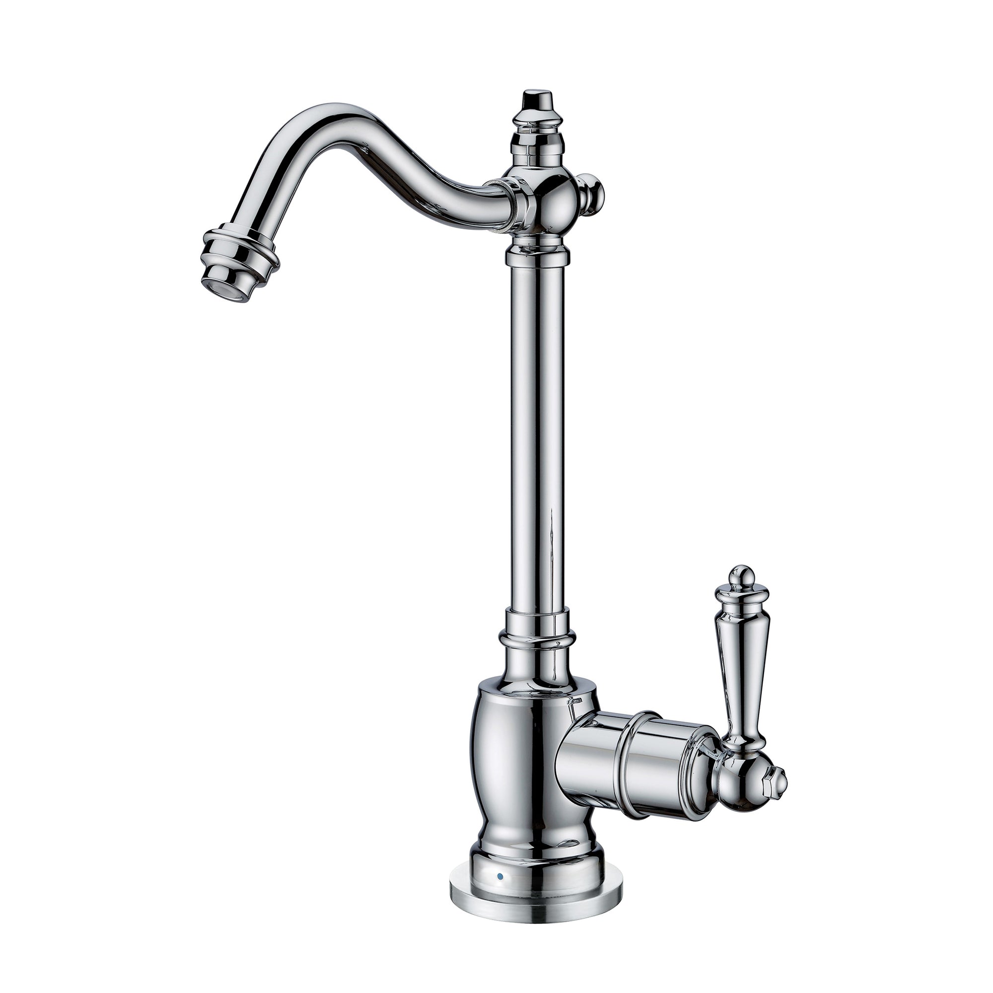 Point of Use Cold Water Drinking Faucet With Traditional Swivel Spout