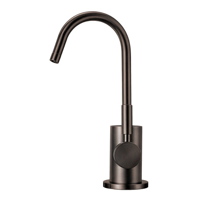 Point of Use Cold Water Drinking Faucet with Gooseneck Swivel Spout