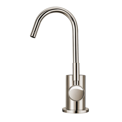Point of Use Cold Water Drinking Faucet with Gooseneck Swivel Spout