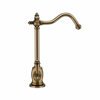 Point of Use Instant Hot Water Drinking Faucet with Traditional Swivel Spout