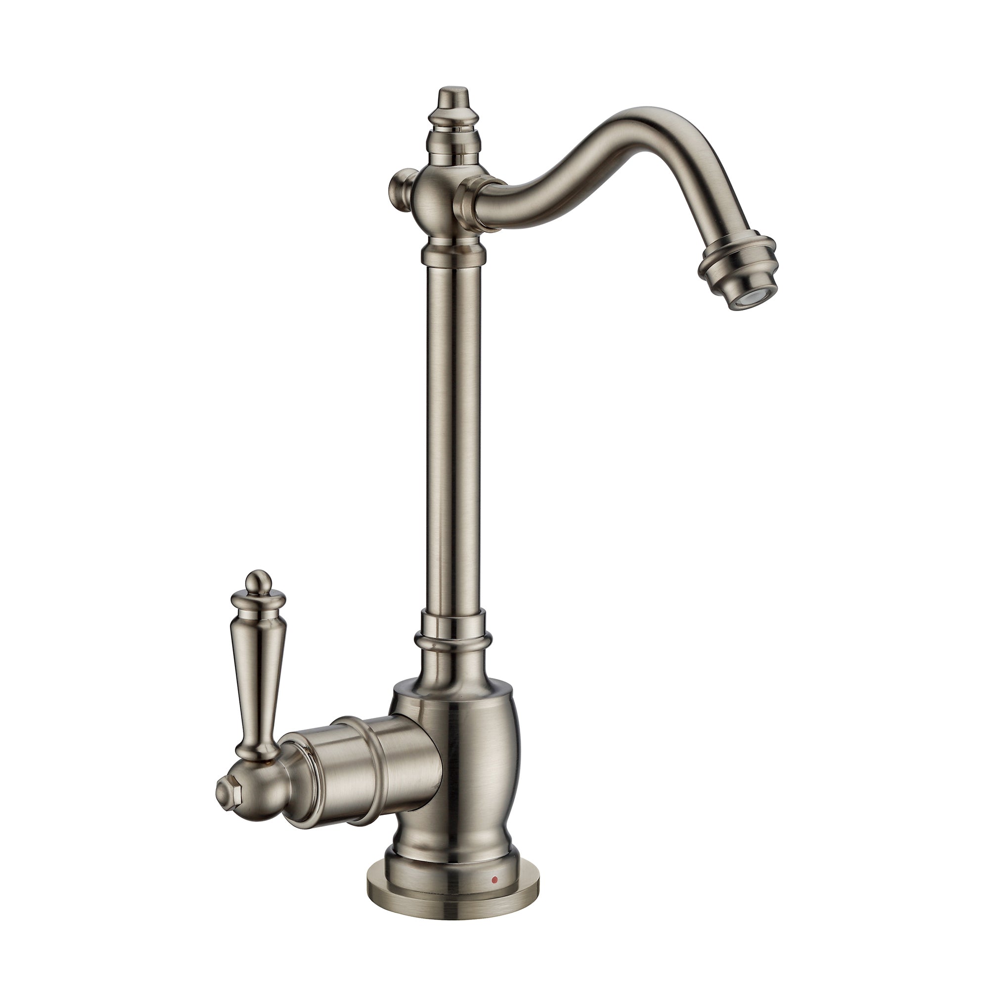 Point of Use Instant Hot Water Drinking Faucet with Traditional Swivel Spout