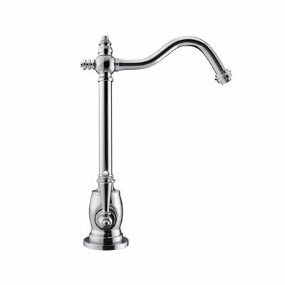 Point of Use Instant Hot Water Drinking Faucet with Traditional Swivel Spout