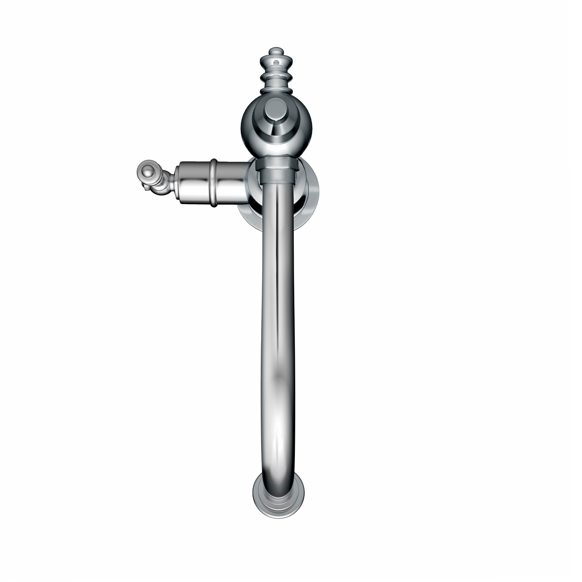 Point of Use Instant Hot Water Drinking Faucet with Traditional Swivel Spout