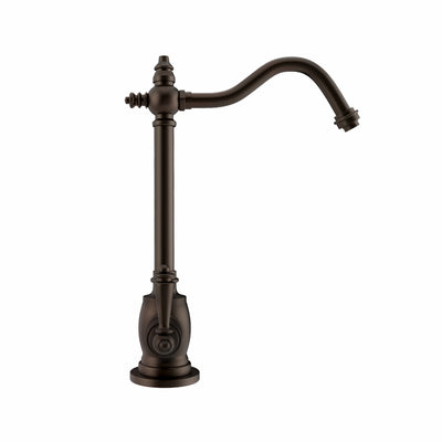 Point of Use Instant Hot Water Drinking Faucet with Traditional Swivel Spout
