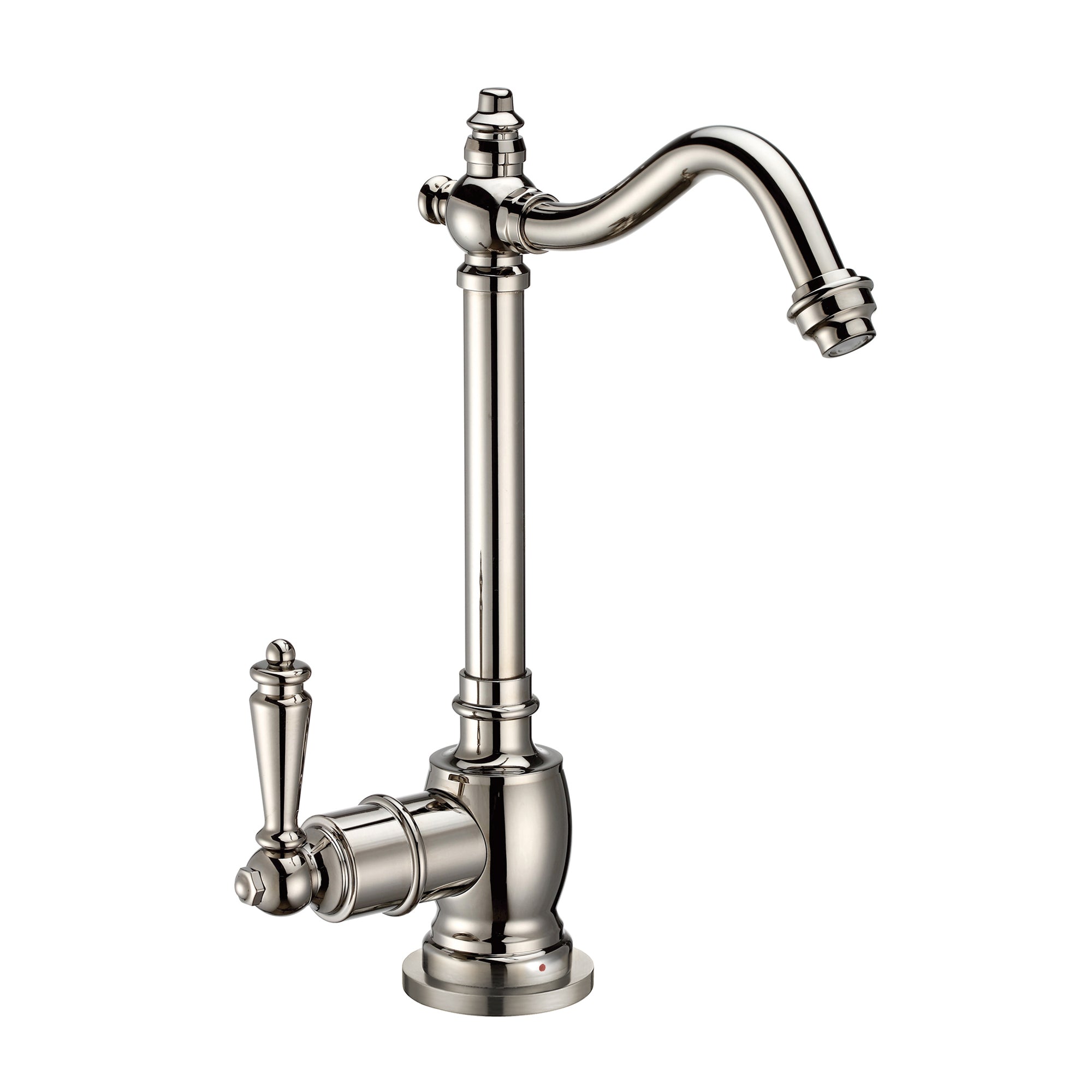 Point of Use Instant Hot Water Drinking Faucet with Traditional Swivel Spout