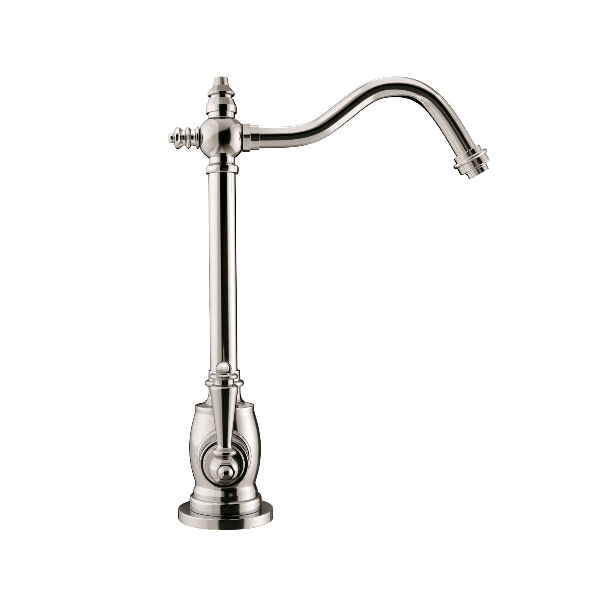 Point of Use Instant Hot Water Drinking Faucet with Traditional Swivel Spout