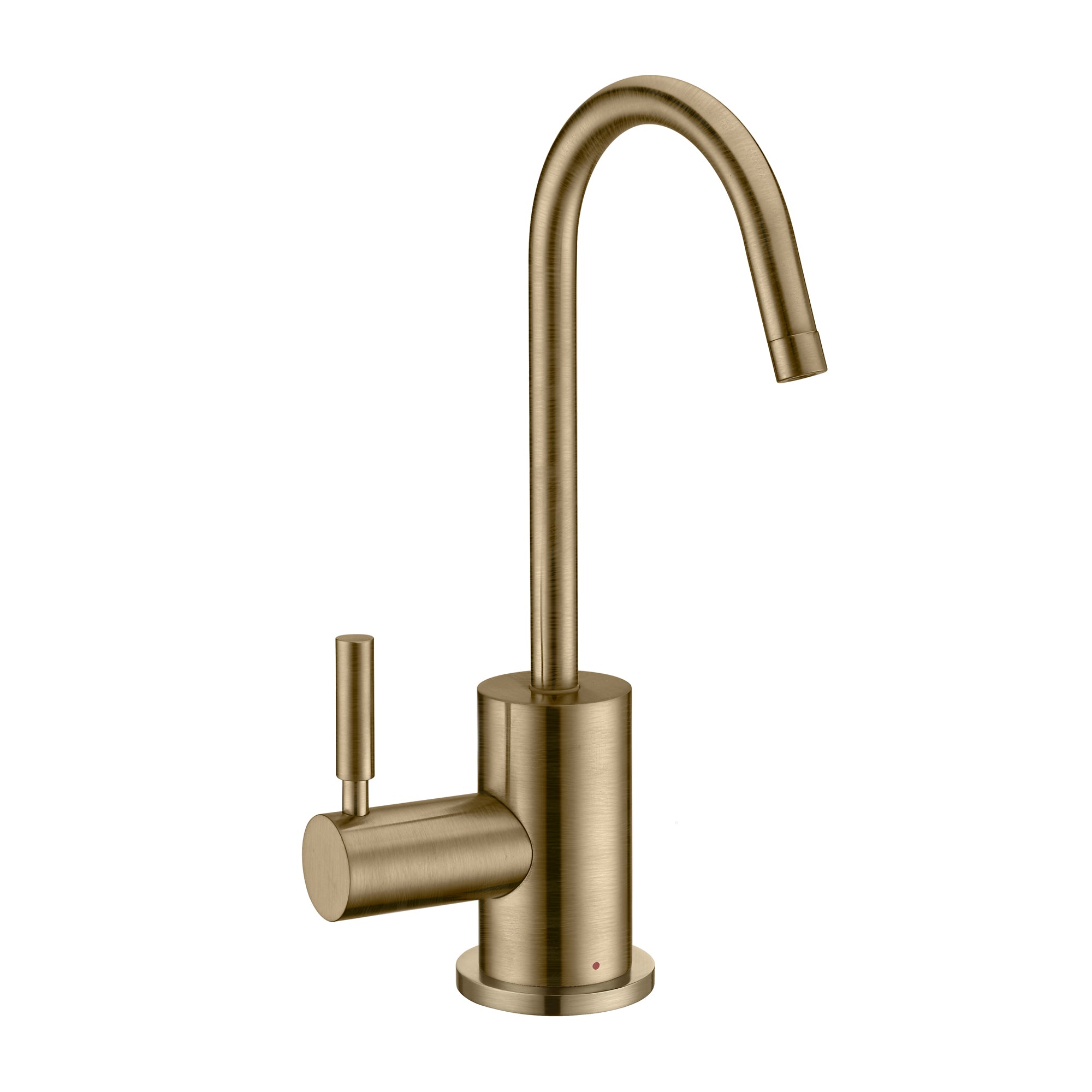 Point of Use Instant Hot Water Drinking Faucet with Gooseneck Swivel Spout