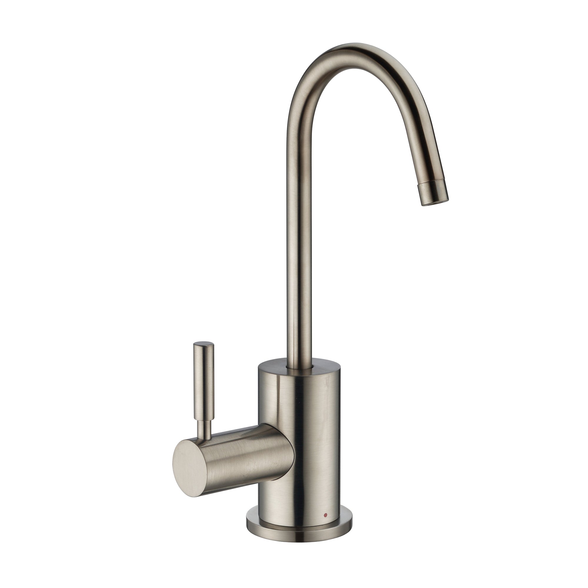 Point of Use Instant Hot Water Drinking Faucet with Gooseneck Swivel Spout