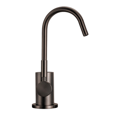 Point of Use Instant Hot Water Drinking Faucet with Gooseneck Swivel Spout
