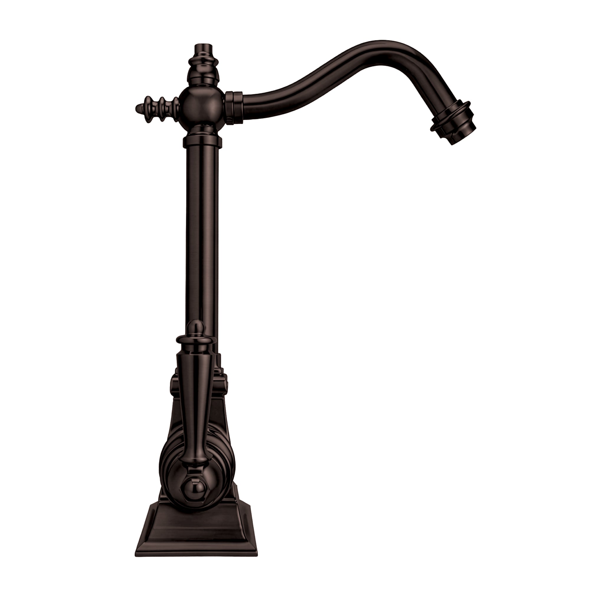 Point of Use Instant Hot Water Drinking Faucet with Traditional Swivel Spout