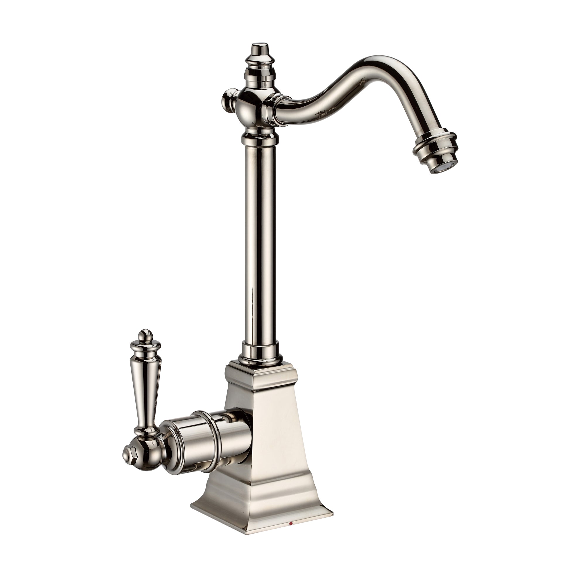 Point of Use Instant Hot Water Drinking Faucet with Traditional Swivel Spout