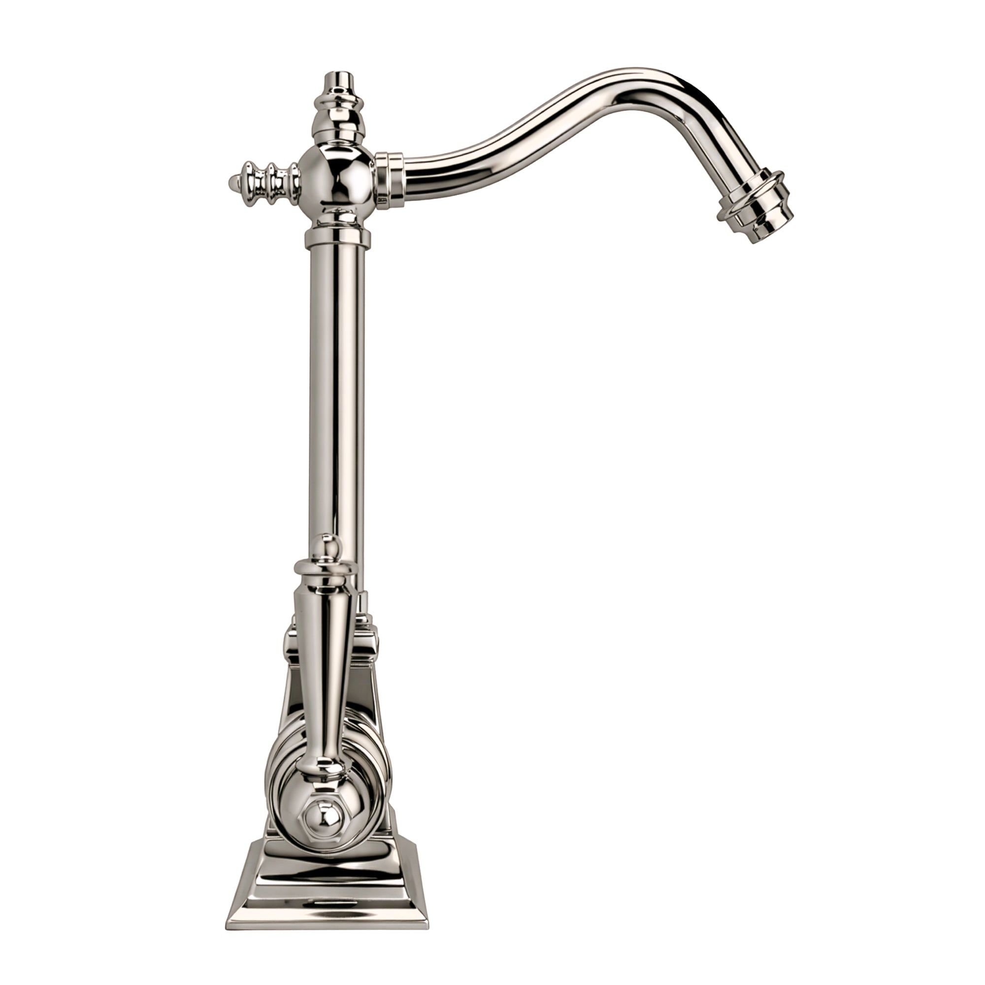 Point of Use Instant Hot Water Drinking Faucet with Traditional Swivel Spout