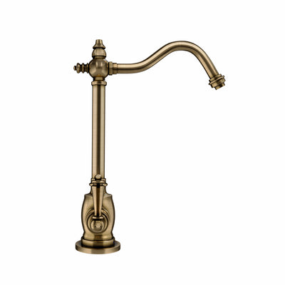 Point of Use Instant Hot/Cold Water Drinking Faucet with Traditional Swivel Spout