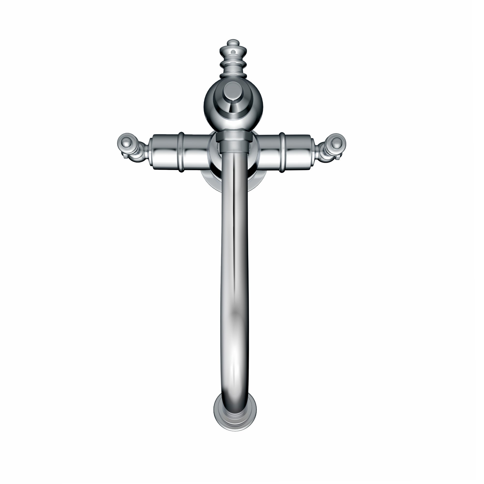 Point of Use Instant Hot/Cold Water Drinking Faucet with Traditional Swivel Spout