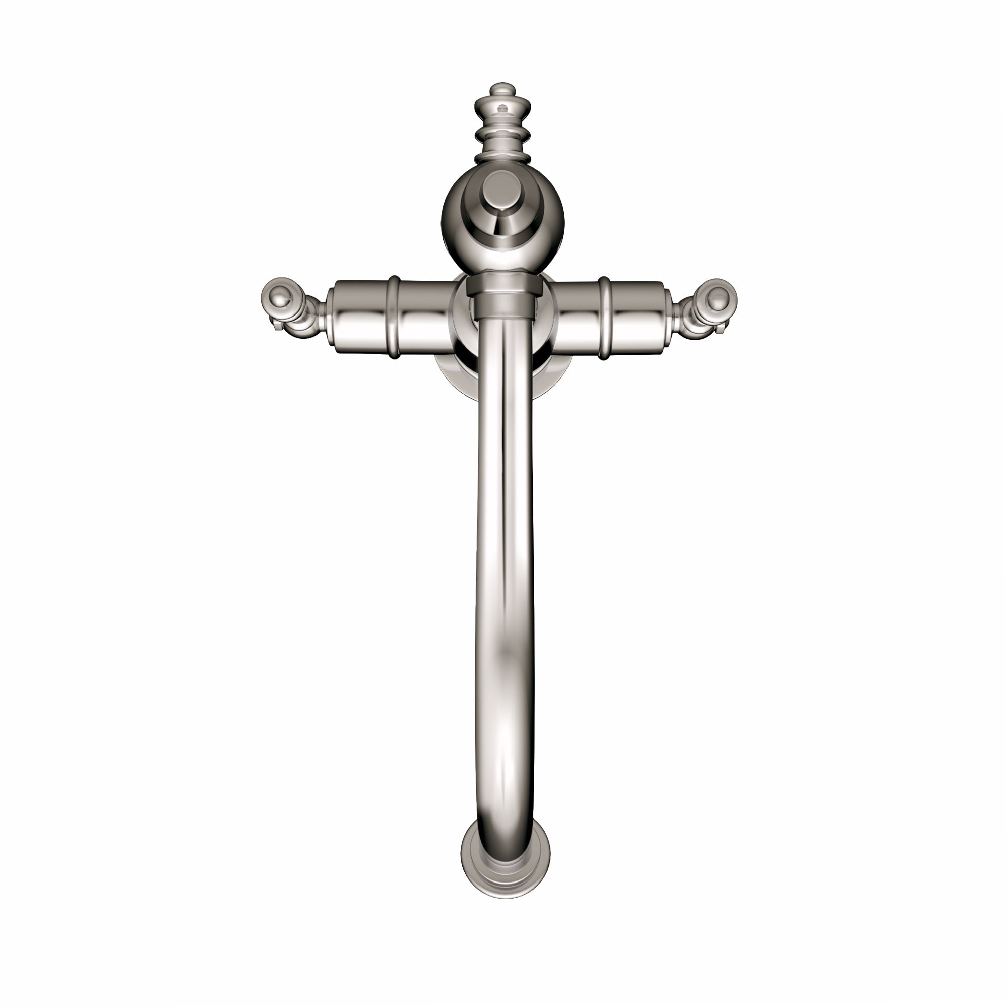 Point of Use Instant Hot/Cold Water Drinking Faucet with Traditional Swivel Spout