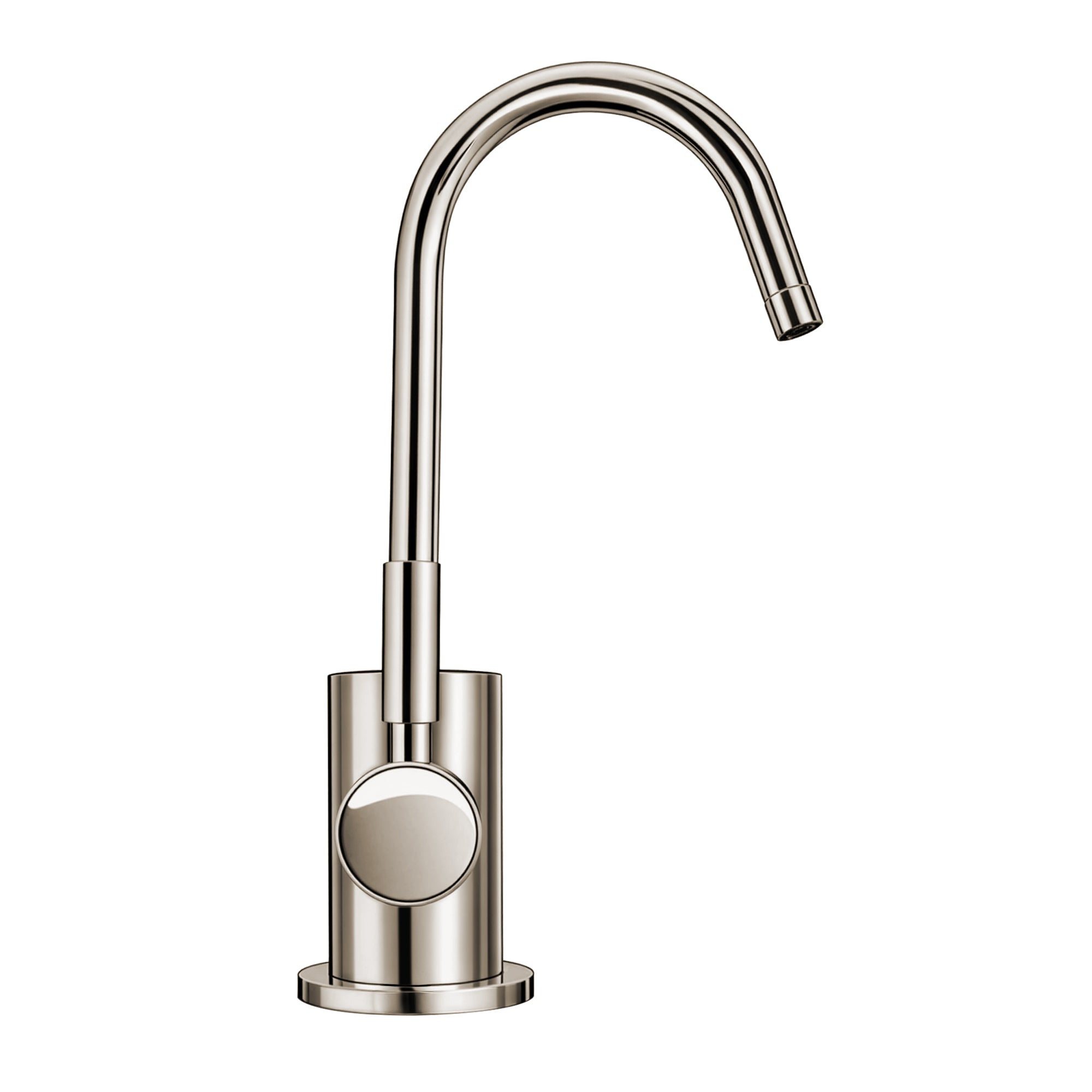 Point of Use Instant Hot/Cold Water Drinking Faucet with Gooseneck Swivel Spout