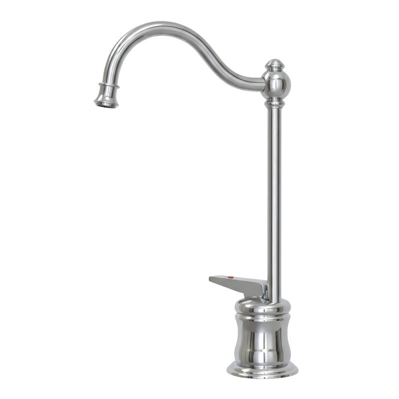 Point of Use Instant Hot Water Faucet with Traditional Spout and Self Closing Handle