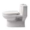 Eco-Friendly One Piece Toilet with a Siphonic Action Dual Flush System, Elongated Bowl 1.6/1.1 GPF