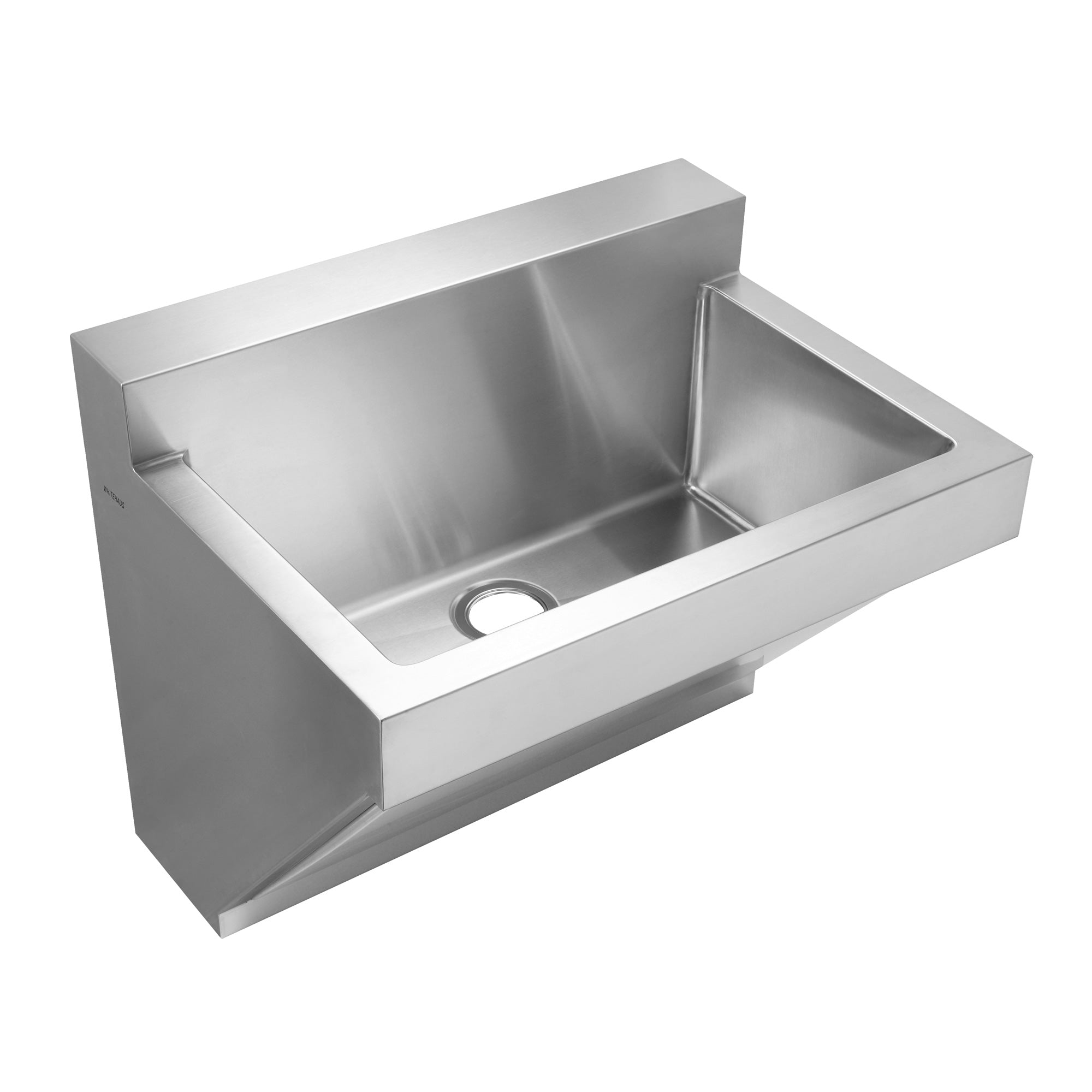Install the faucet and drain
