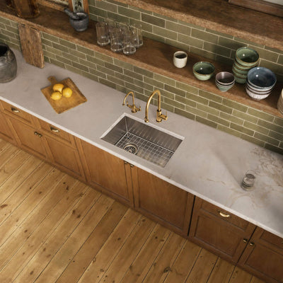 Stainless steel kitchen sink grid for model WHNCM1520