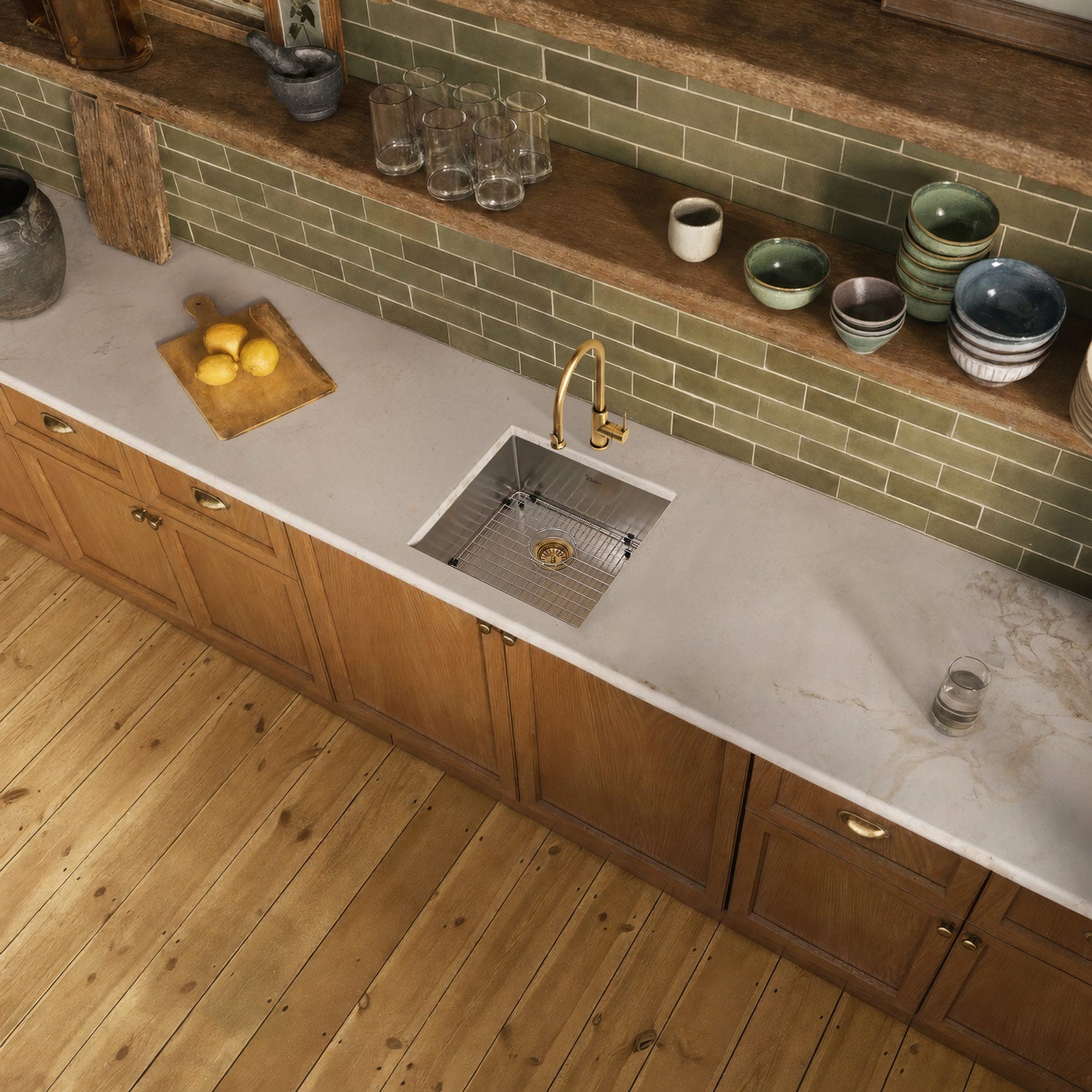 Stainless steel kitchen sink grid for model WHNCM1920