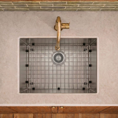 Stainless steel kitchen sink grid for sink model WHNCM2015