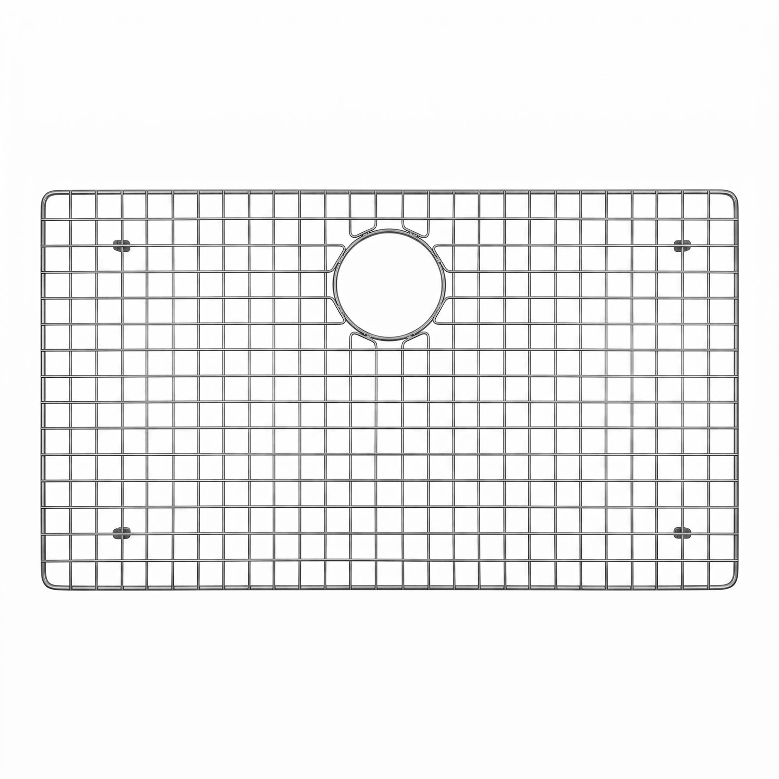 Stainless steel kitchen sink grid for sink model WHNCM3219
