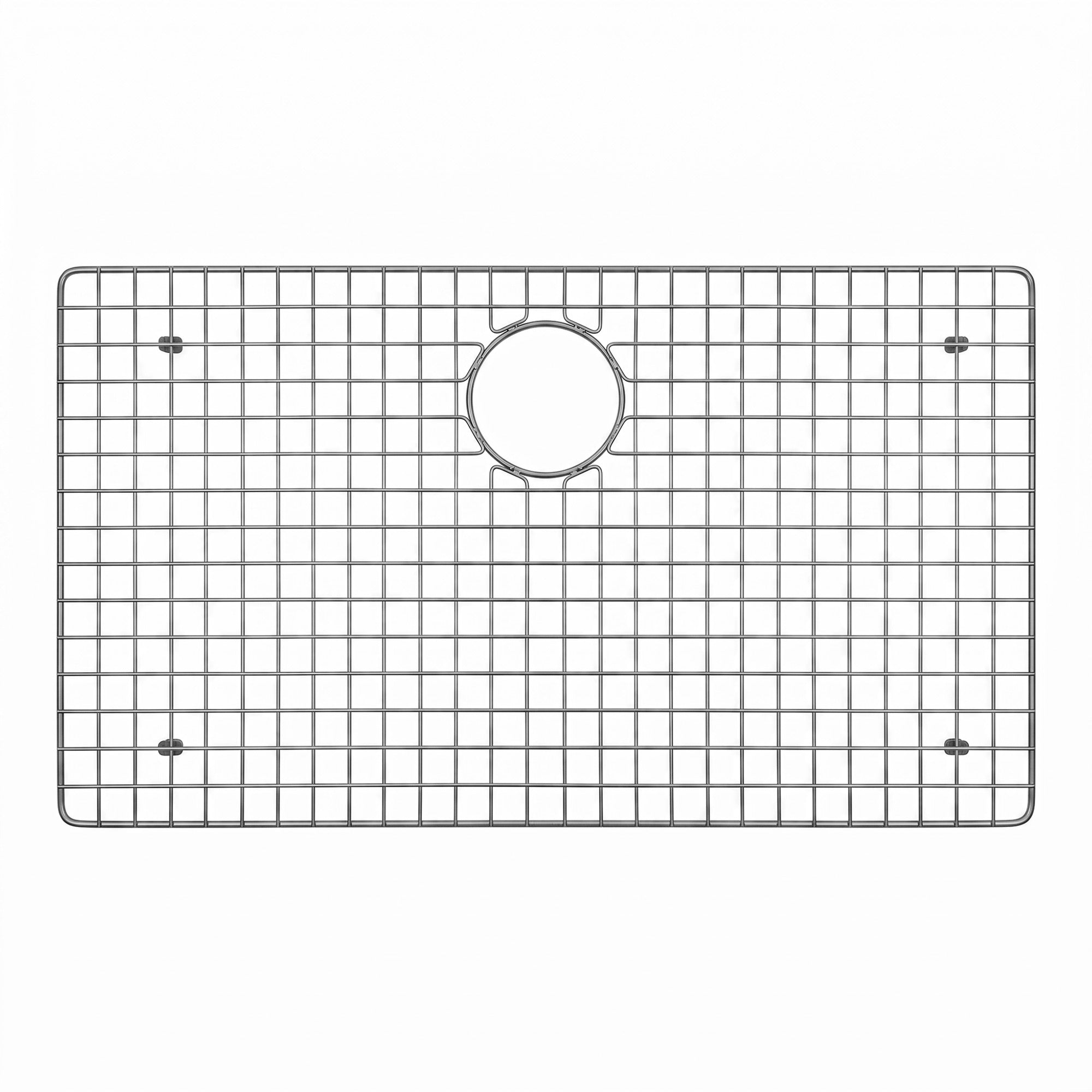 Stainless steel kitchen sink grid for sink model WHNCM3219