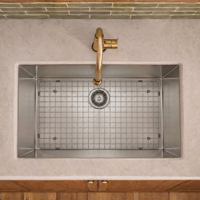 Stainless steel kitchen sink grid for sink model WHNCM3219
