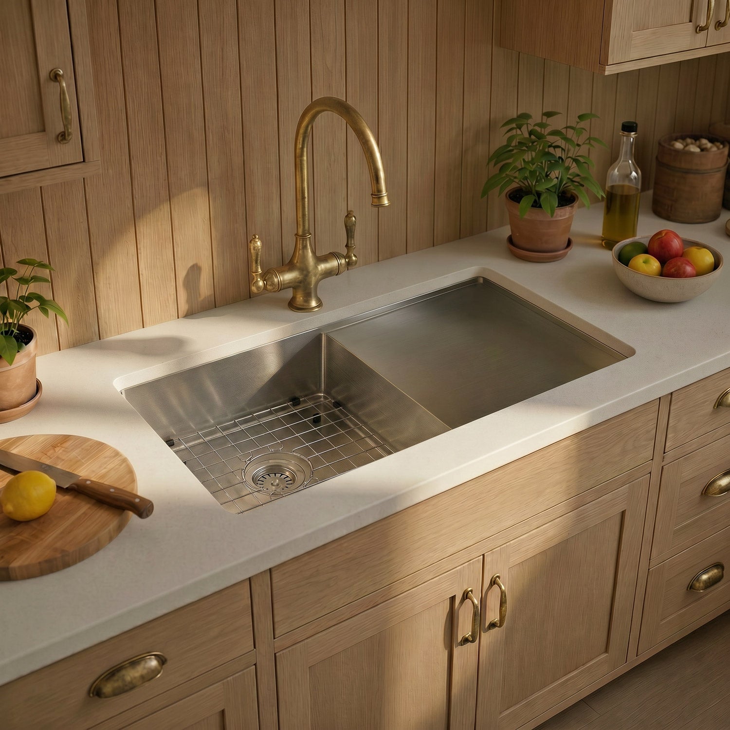 Stainless steel kitchen sink grid for model WHNCM4019